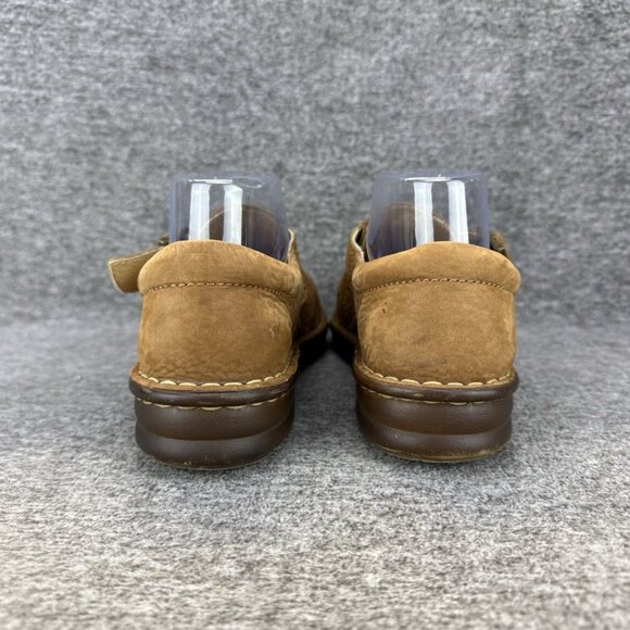 ✅Womens 9 Born Shoes Handcrafted Casual Buckle Loafer Comfort Brown Leather Flat - Picture 9 of 11